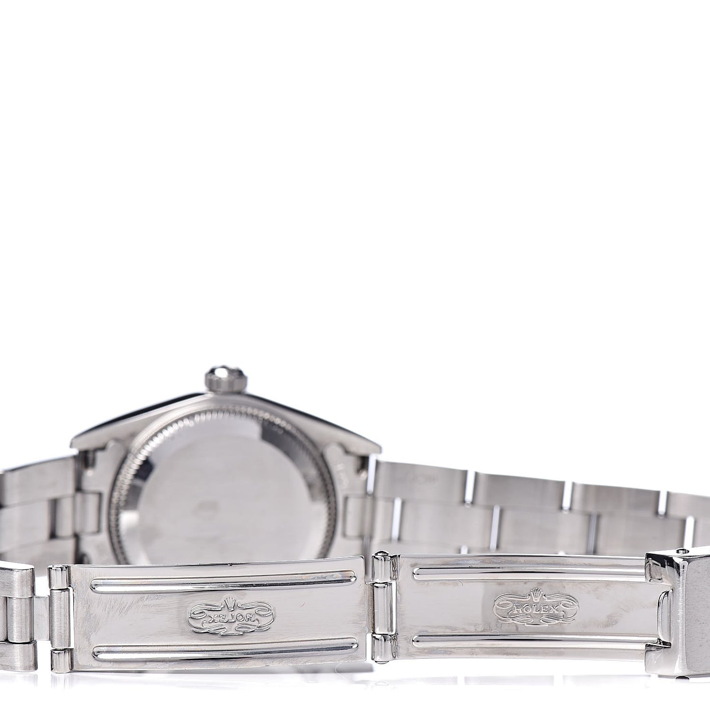 Stainless Steel 24mm Oyster Perpetual Watch Pink 76080