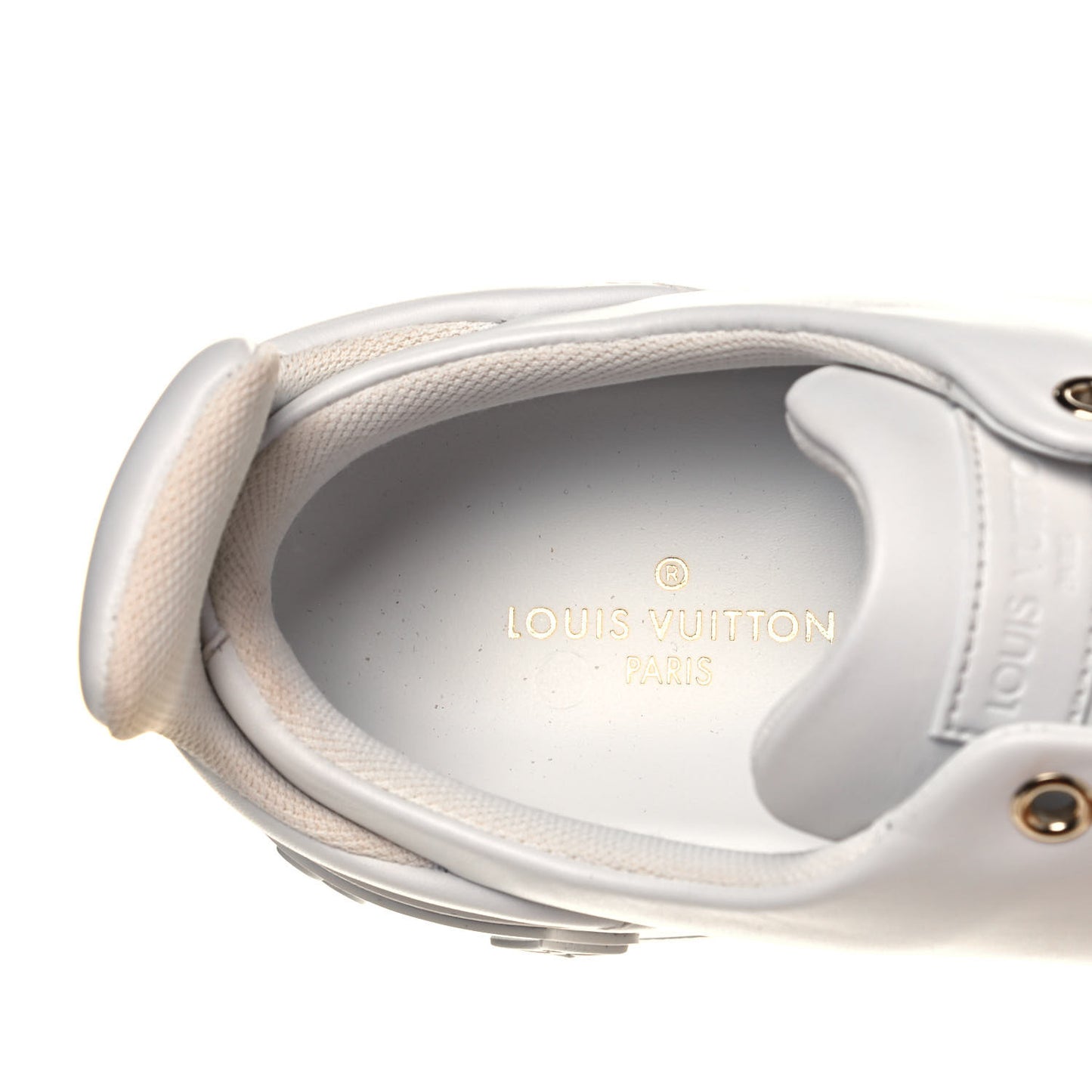 Calfskin Time Out New Wave Sneakers 40 White