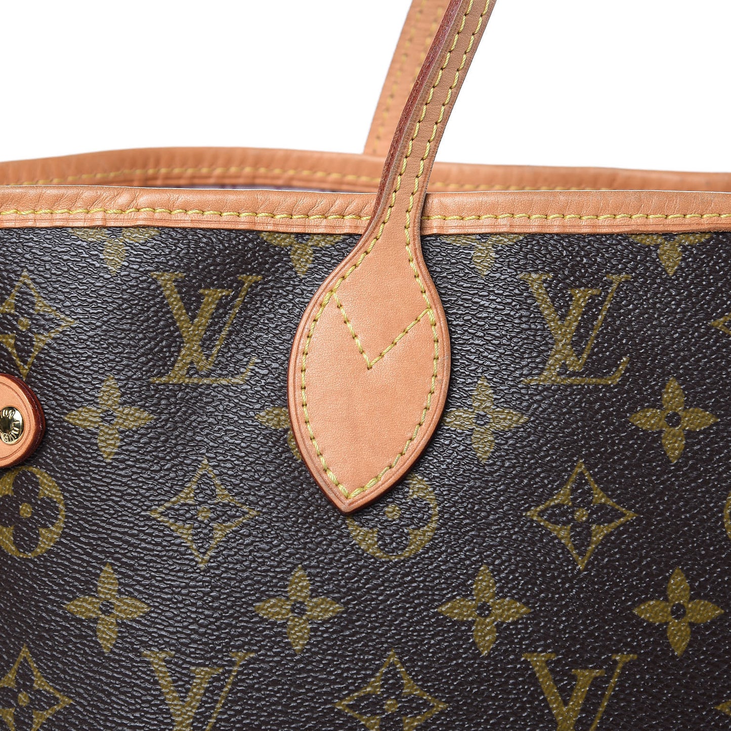 Monogram Saint Barth V Neverfull MM Rose Ballerine