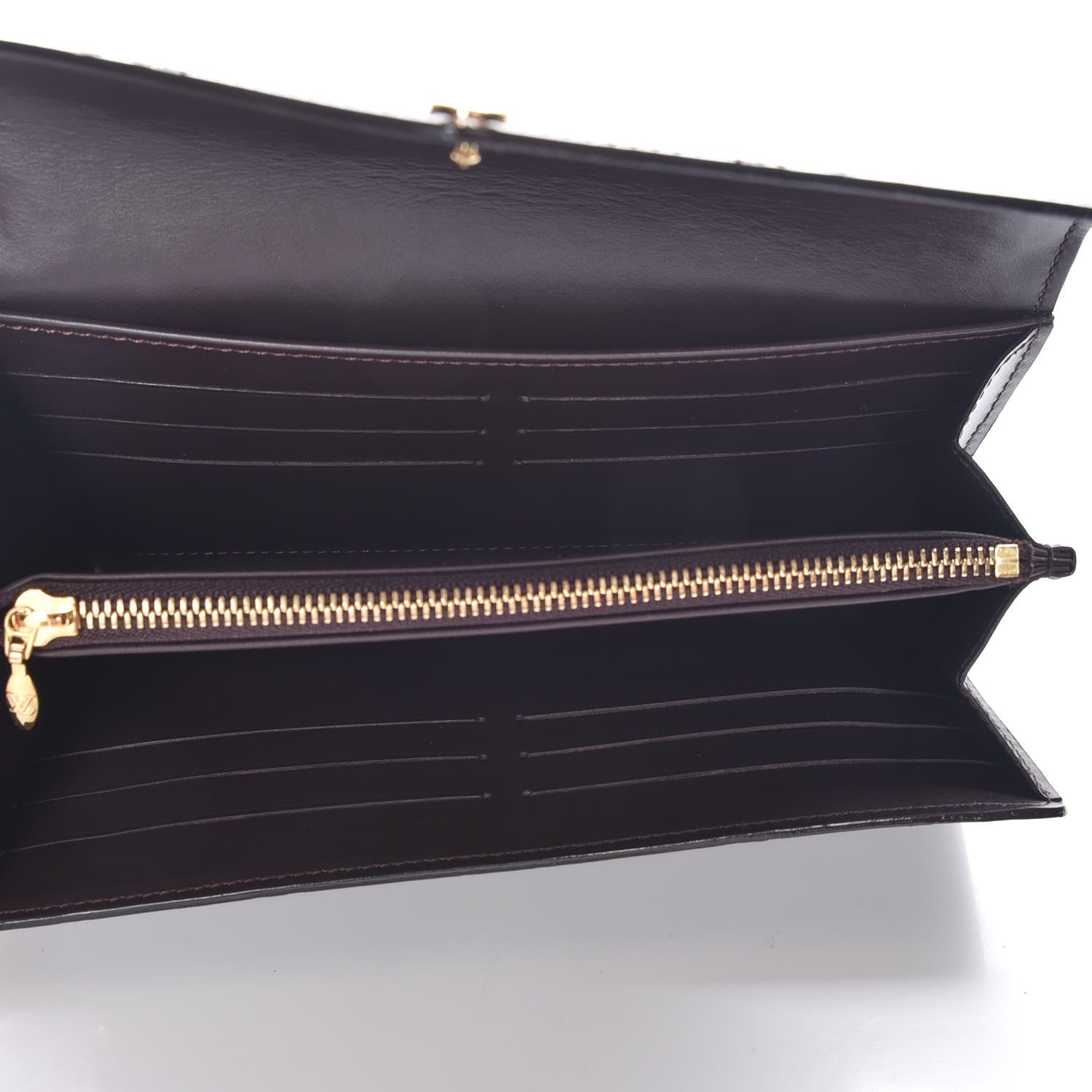 Louis Vuitton Vernis Sarah Wallet NM Amarante 5 of 7