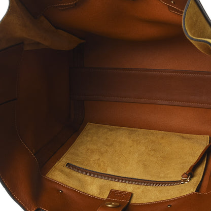 Chloe Smooth Calfskin Medium Milo Shopping Tote Caramel 4 of 9