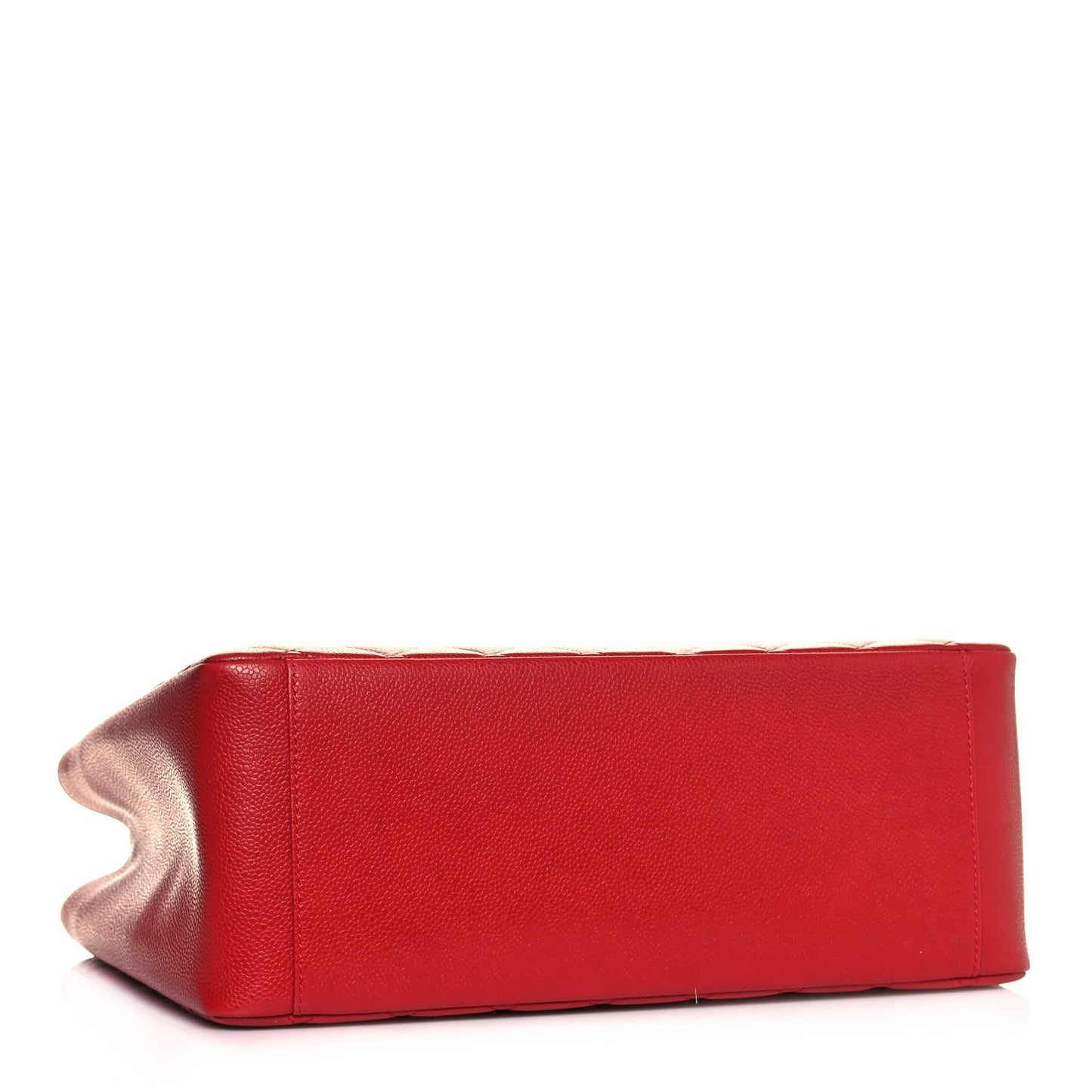 Caviar Quilted Grand Shopping Tote GST Red