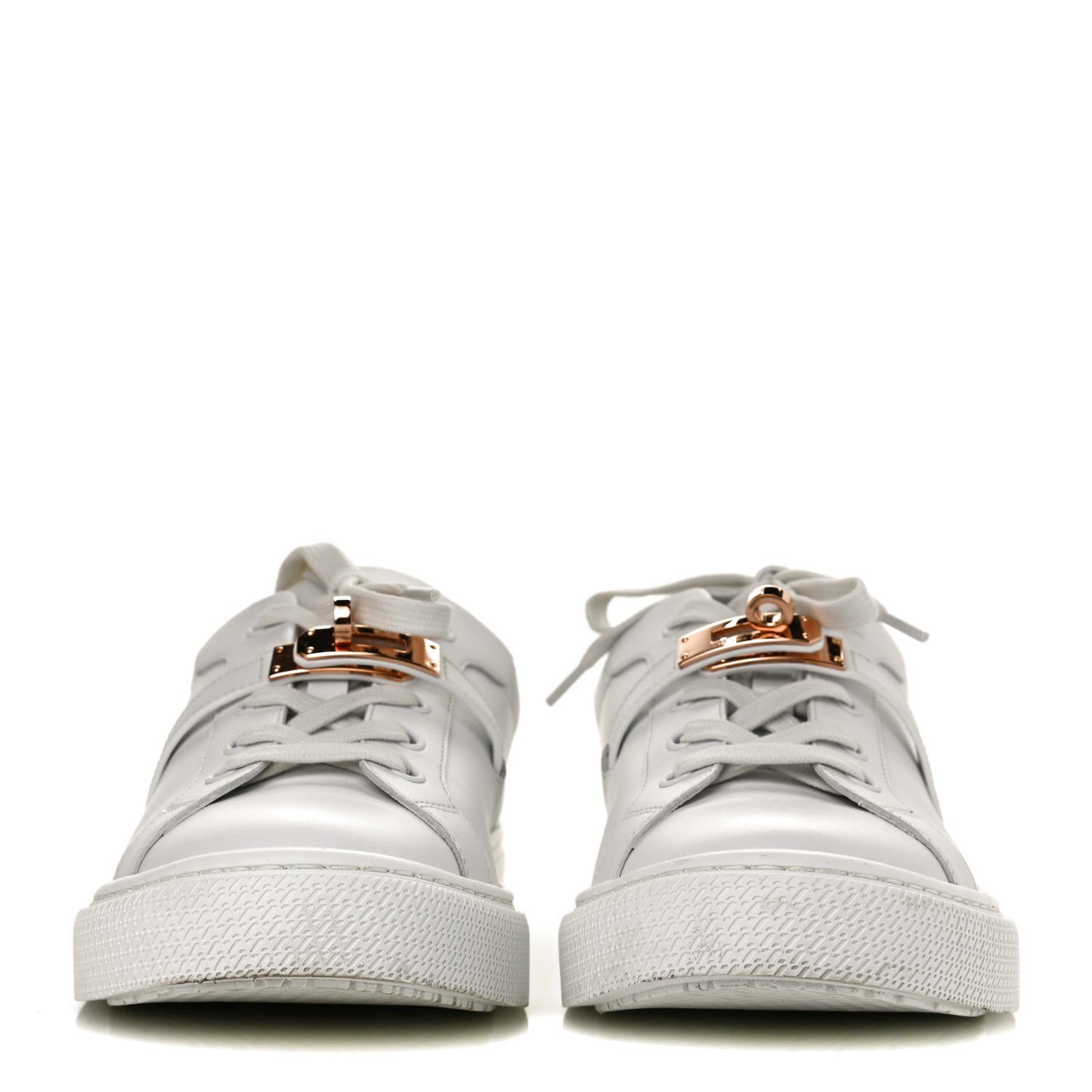 Calfskin Day Sneakers 40 White