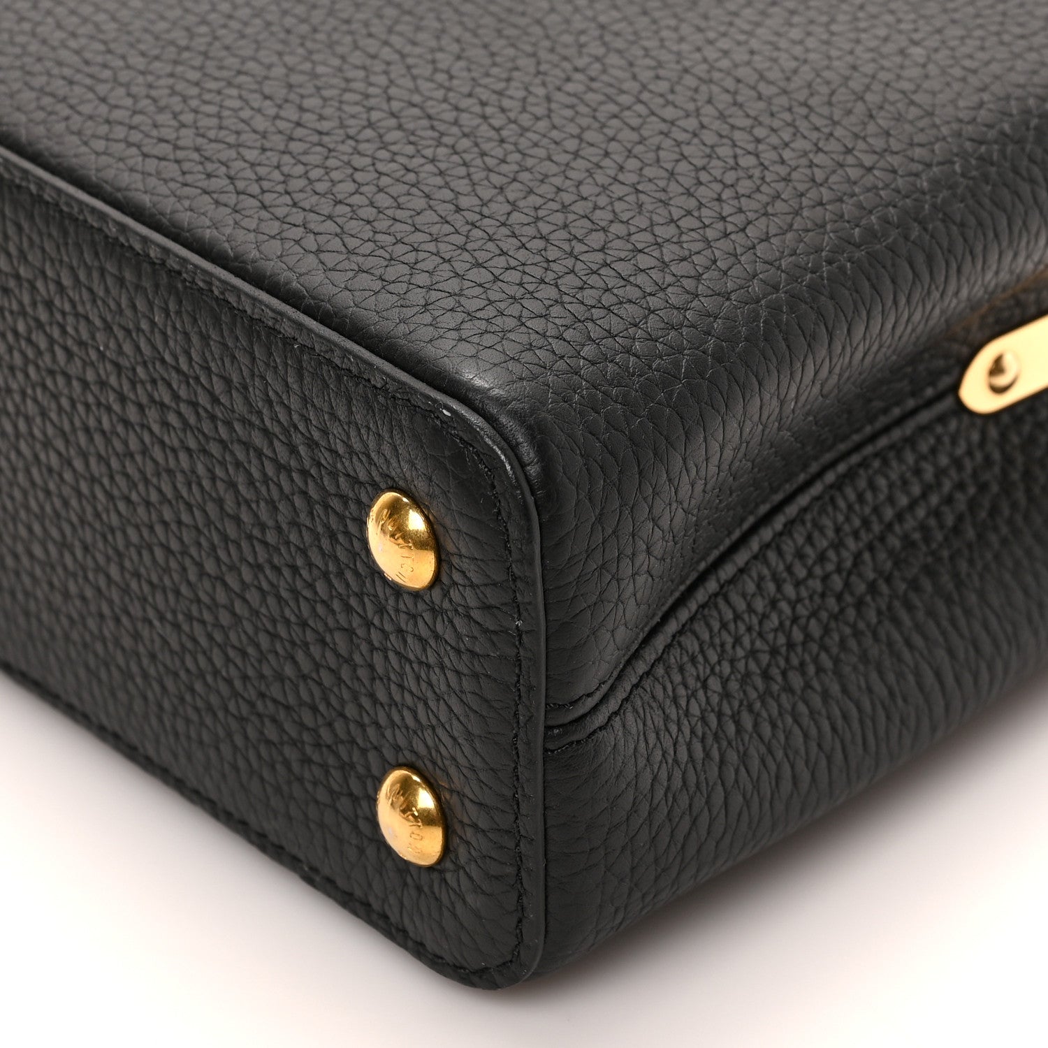 Louis Vuitton Taurillon Mini Capucines Black 8 of 8