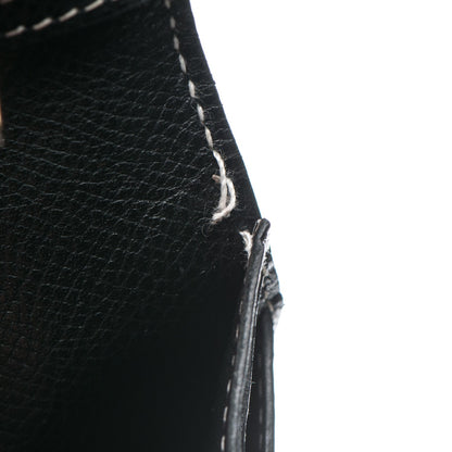 Hermes Epsom Bearn Gusset Wallet Black 8 of 8