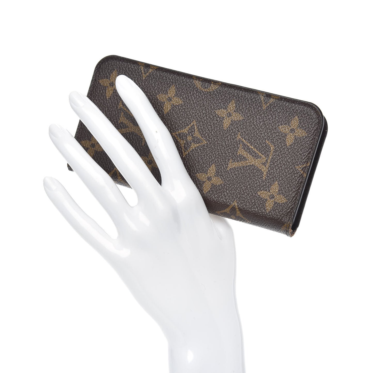 Monogram iPhone X Folio Case