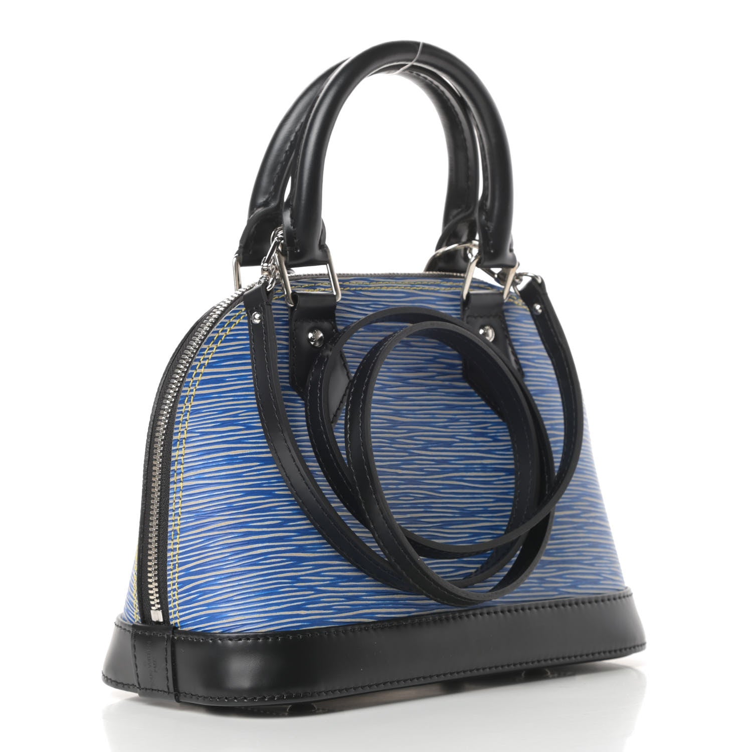 Louis Vuitton Epi Alma BB Denim Light 3 of 13