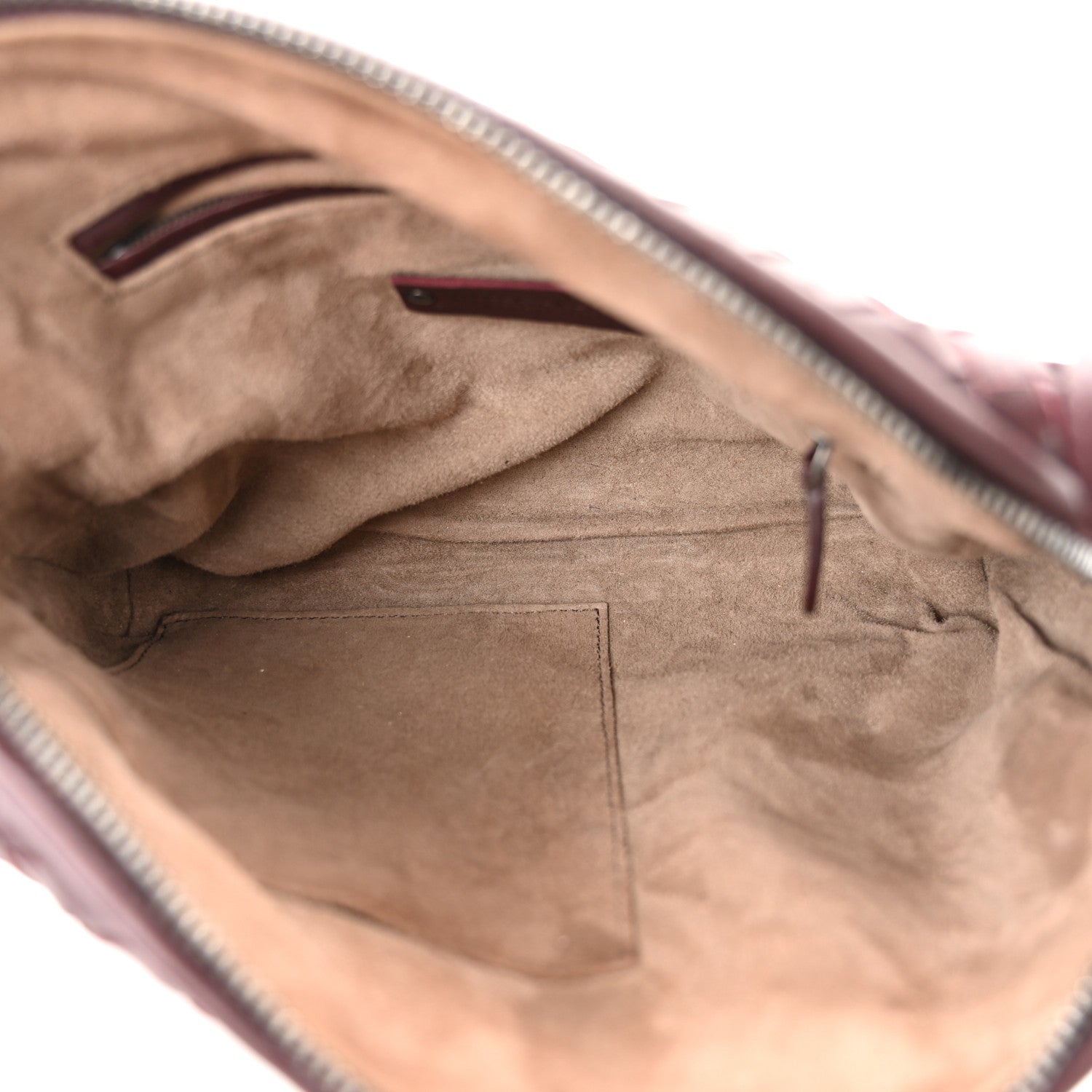 Bottega Veneta Nappa Intrecciato Nodini Bag Aubergine 5 of 11