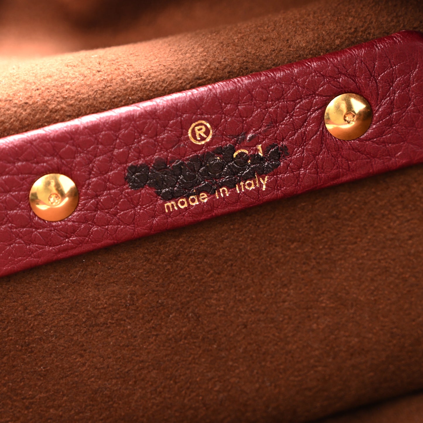 Grained Calfskin Softbit Maxi Shoulder Bag Rosso Ancora Red