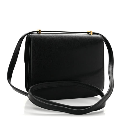 Hermes Chevre Mysore Constance 18 Black 4 of 13