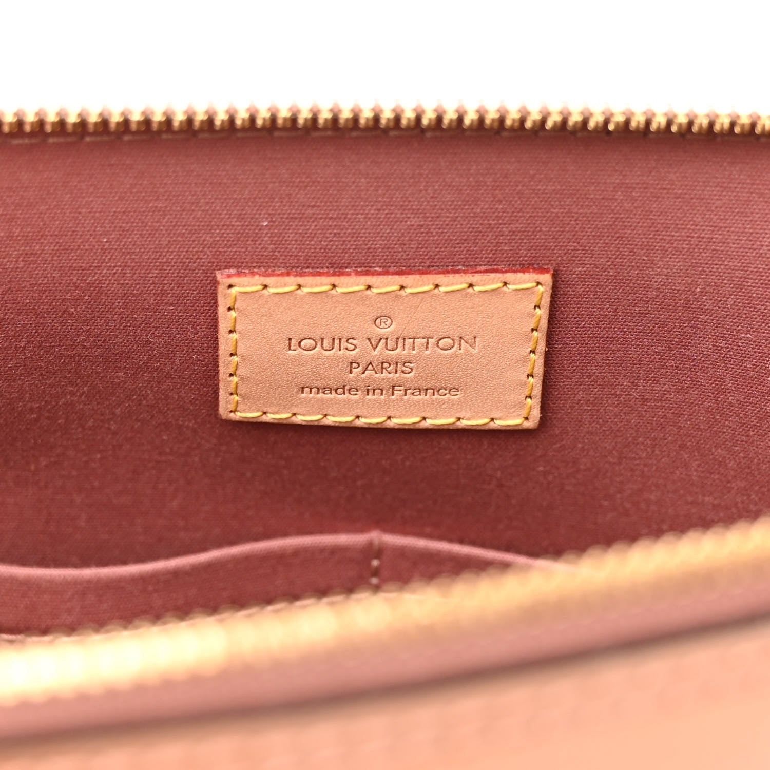 Louis Vuitton Vernis Alma PM Rose Velours 6 of 13