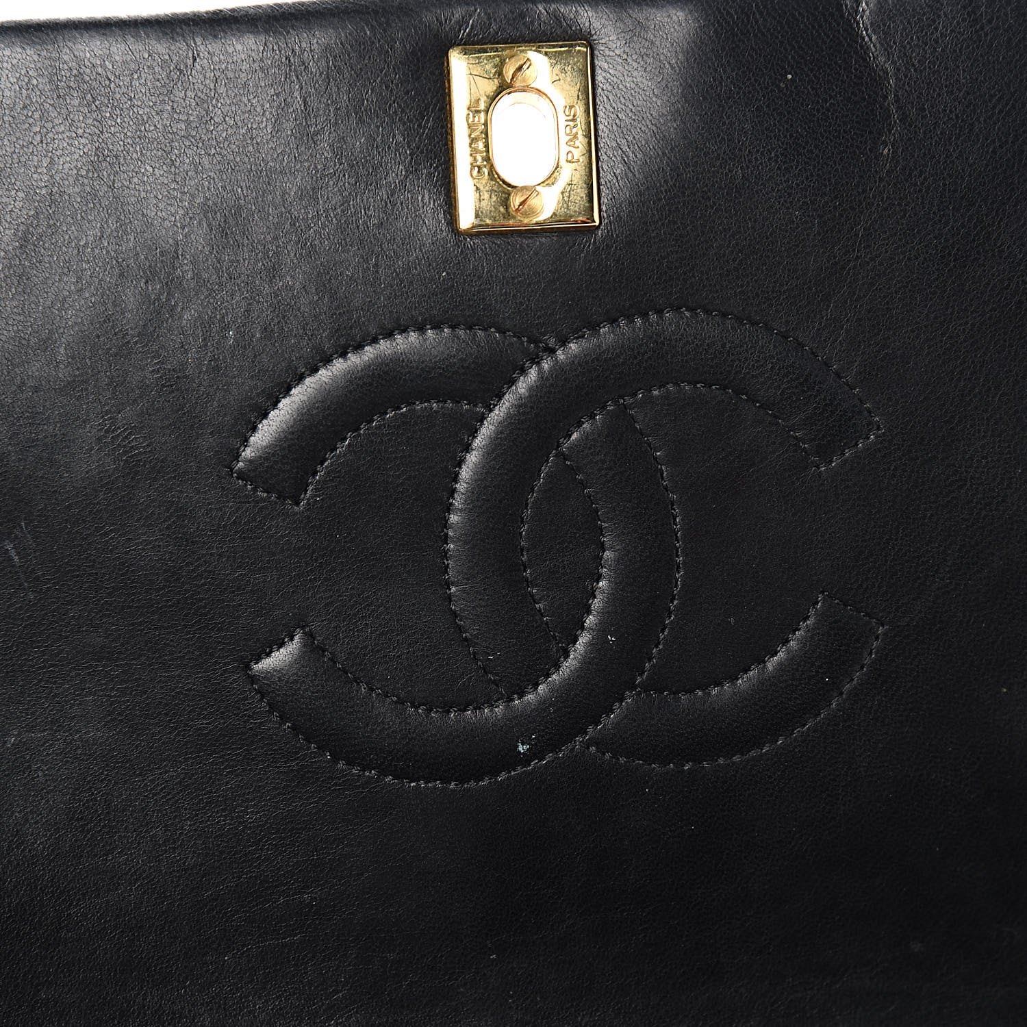 Chanel Lambskin Quilted Small Single Flap Black 8 of 14