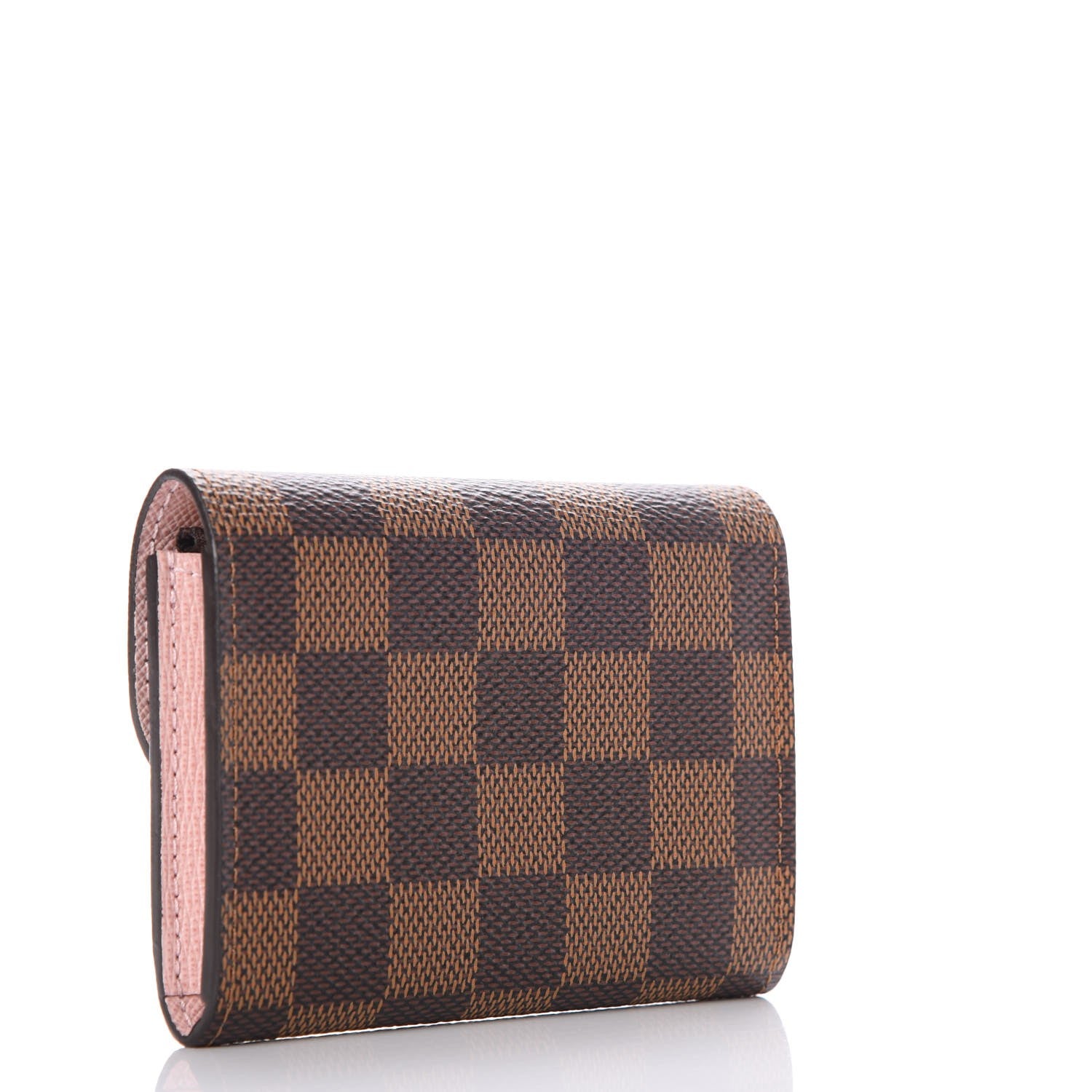Louis Vuitton Damier Ebene Rosalie Coin Purse Rose Ballerine 3 of 8