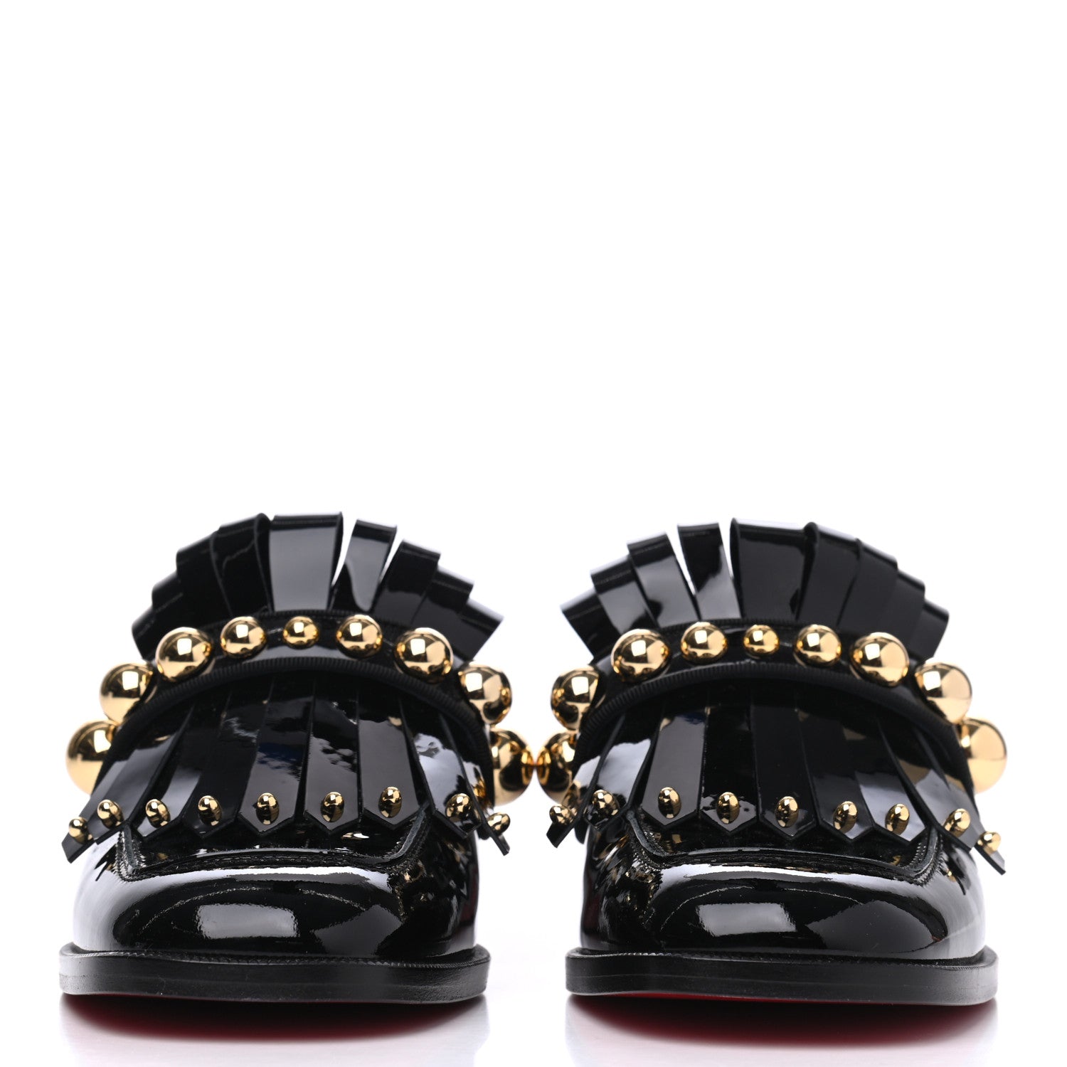 Christian Louboutin Patent Octavian Mula 37.5 Black 2 of 14