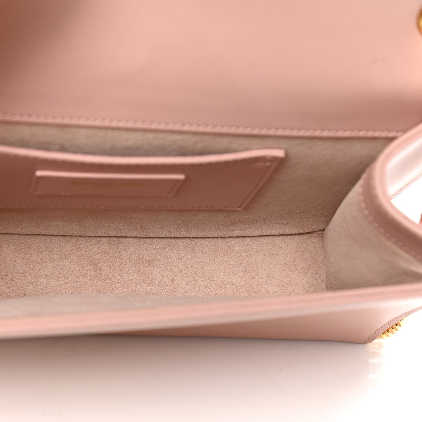 Smooth Calfskin Medium Classic Monogram Kate Tassel Satchel Pink