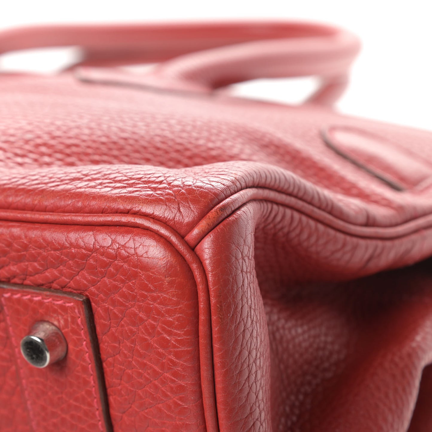 Taurillon Clemence JPG Shoulder Birkin II 42 Rouge Vif
