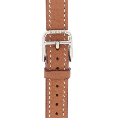 Hermes Swift 41mm Apple Watch Attelage Double Tour Band Gold 3 of 5