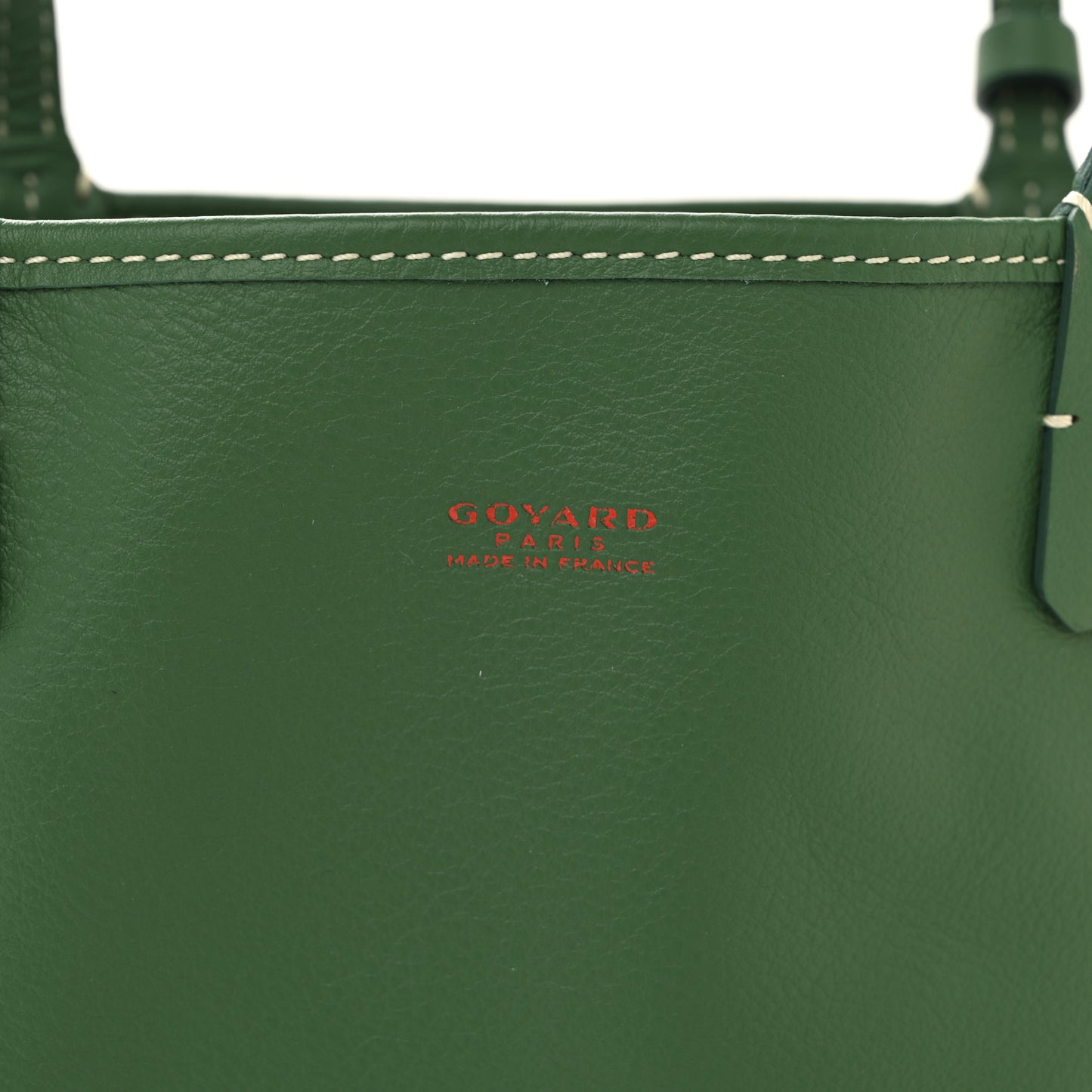 Goyardine Reversible Mini Anjou Green