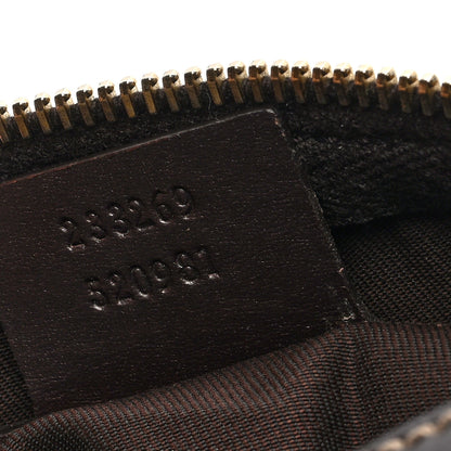Gucci GG Supreme Monogram Belt Bag Dark Brown 7 of 10