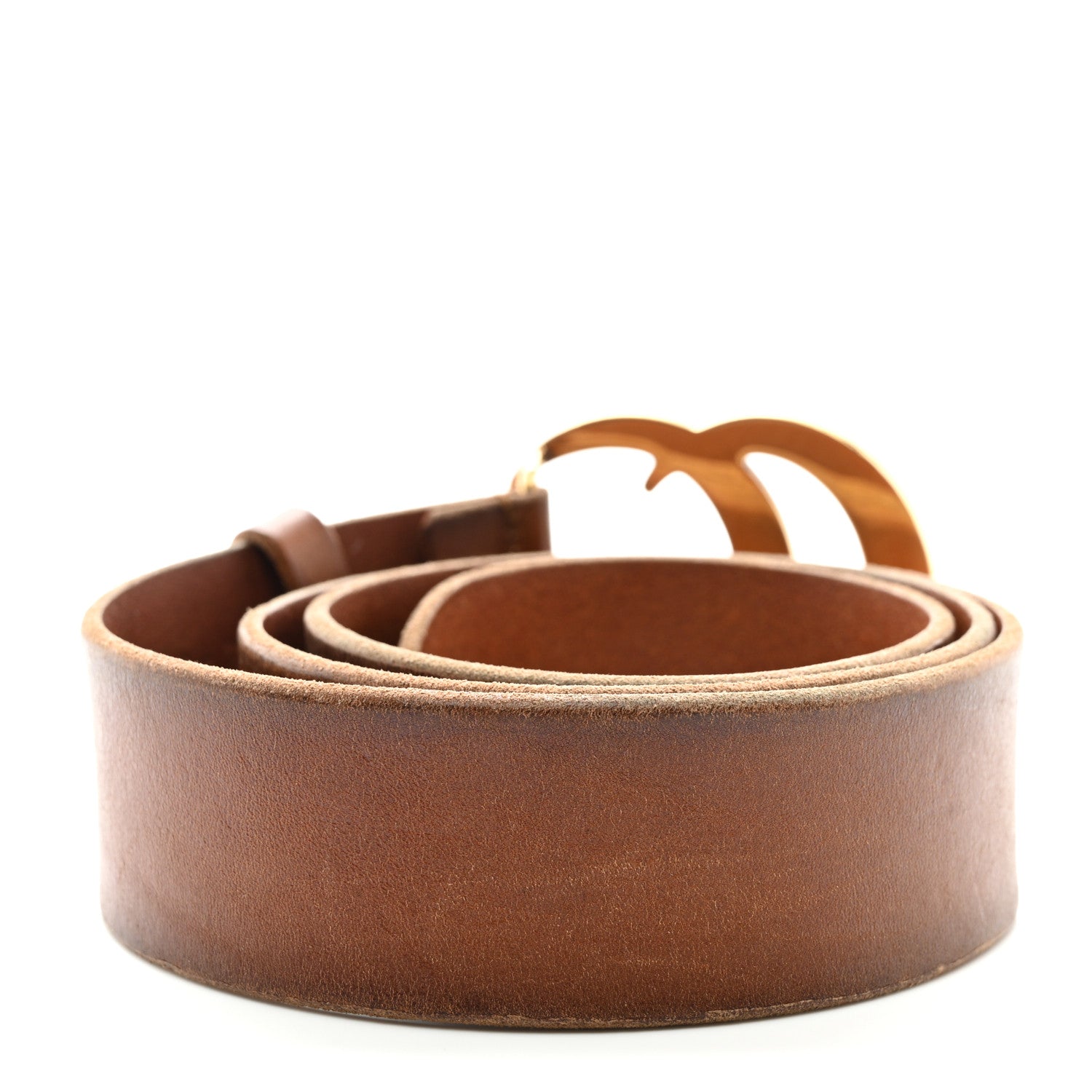 Gucci Faded Calfskin Double G 40mm Belt 85 34 Cuir 2 of 5