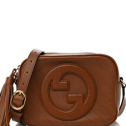 Gucci Sakai Be Green Calfskin Diagonal Stitched Small Blondie Shoulder Bag Cuir 8 of 12