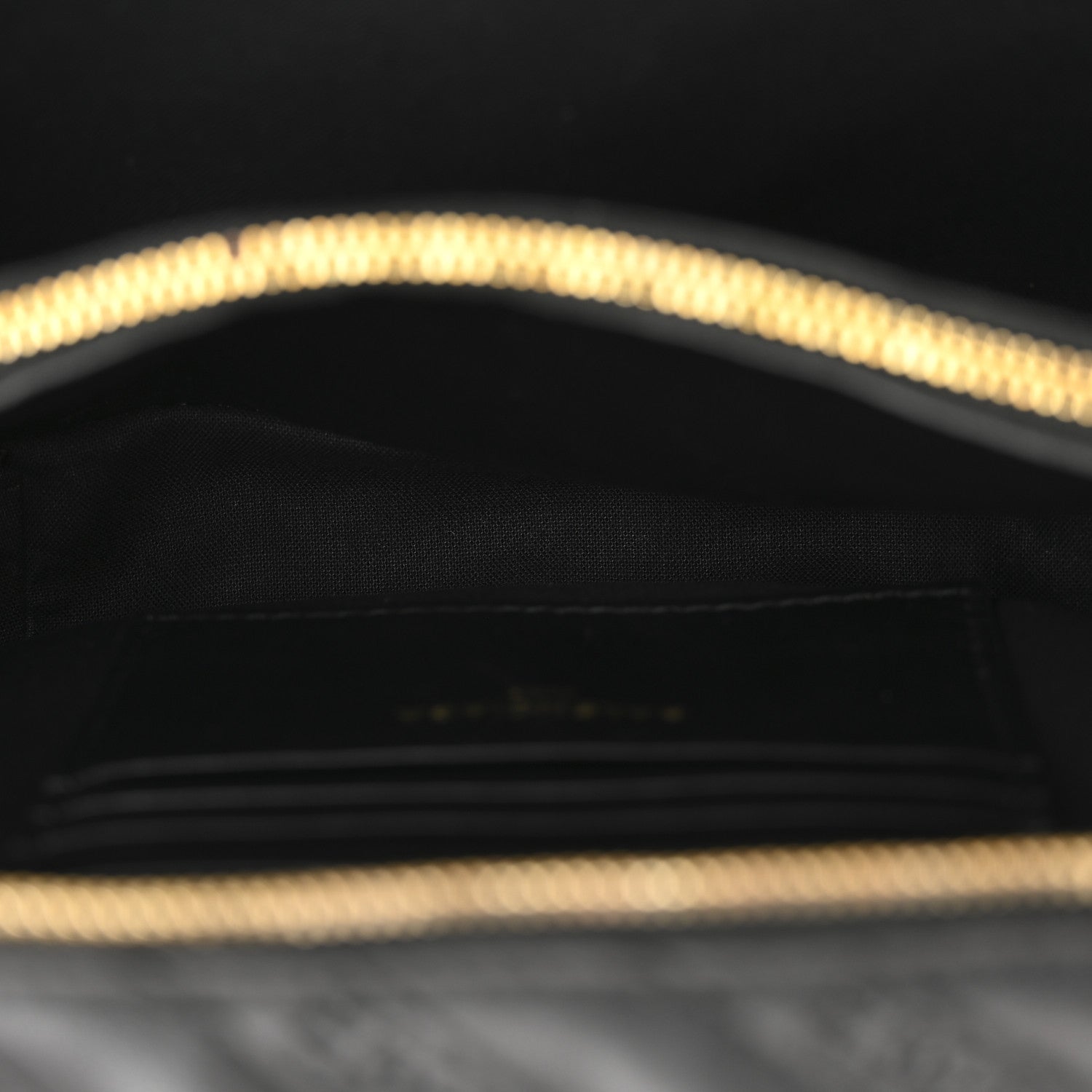 Balenciaga Calfskin Logo Matelasse Chain Strap Blanket Reporter XS Black 6 of 12