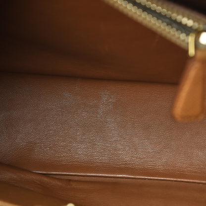 Prada Saffiano Cuir Open Promenade Tote Caramel 12 of 28