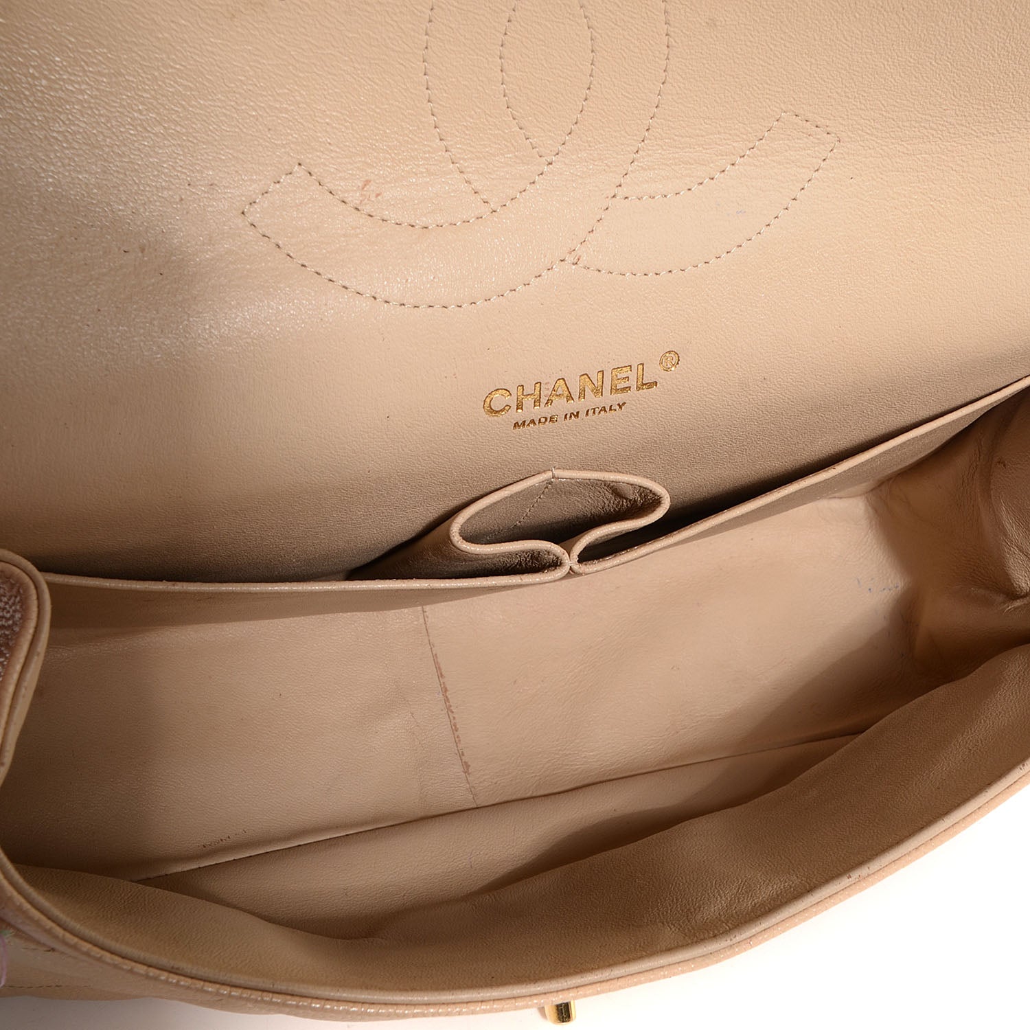 Chanel Caviar Jumbo Double Flap Beige Clair 5 of 8