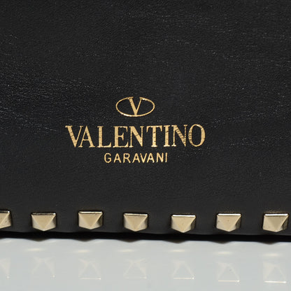 Valentino Garavani Vitello Medium Rockstud Tote Black 8 of 8
