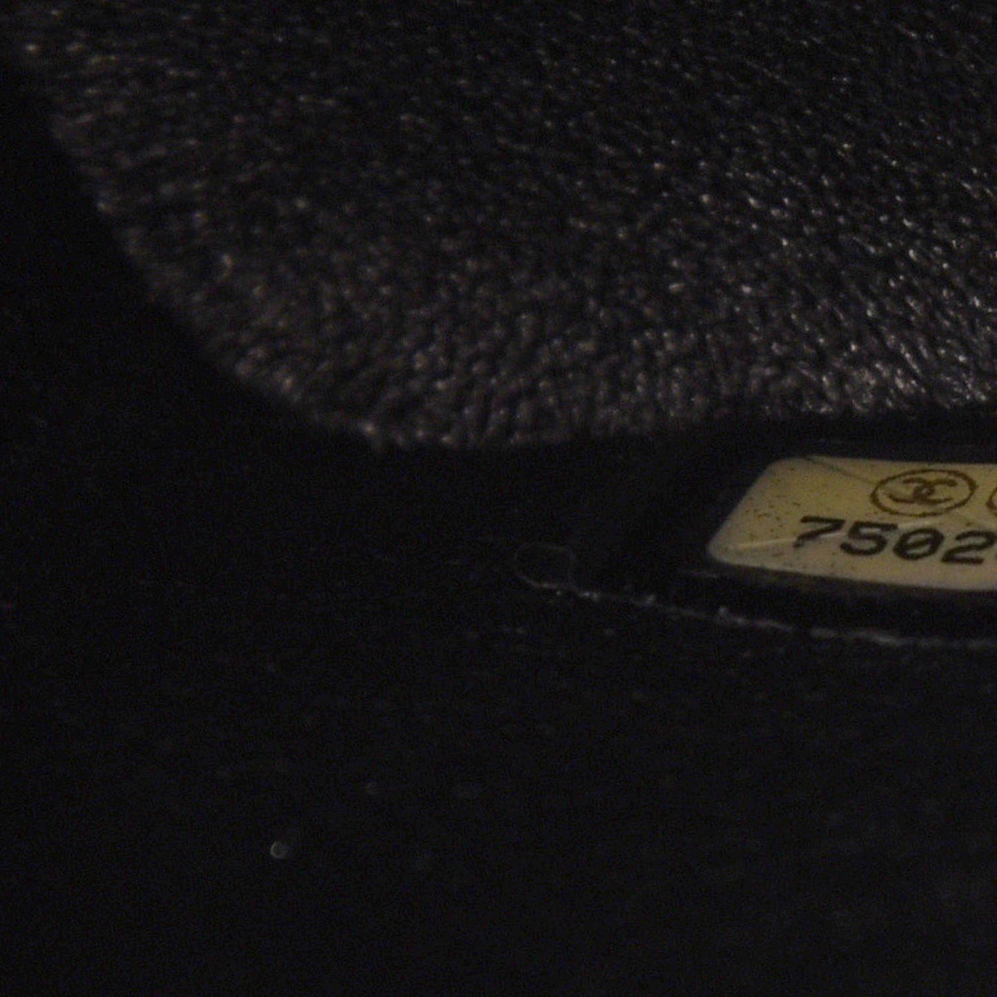 Caviar Quilted Medallion Tote Black