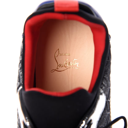 Christian Louboutin Calfskin Mesh Aurelien Flat Sneakers 44 Multi 7 of 8
