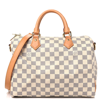 Louis Vuitton Damier Azur Speedy Bandouliere 30 1 of 19