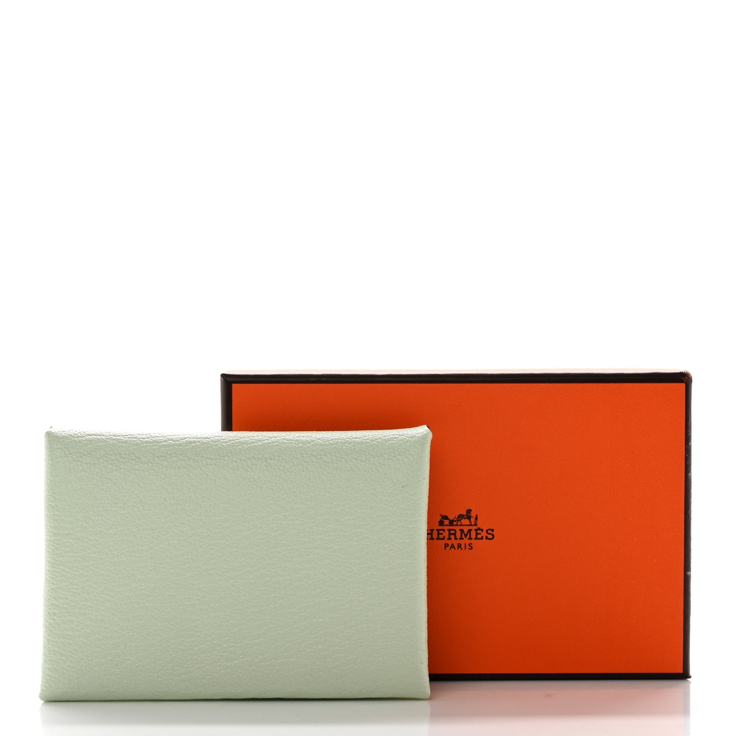 Chevre Mysore Verso Calvi Duo Card Case Vert Fizz Menthe