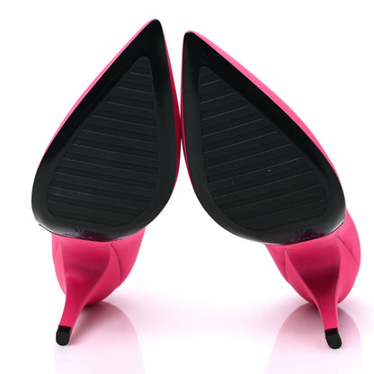 Louis Vuitton Satin Archlight Pumps 37 Rose Pop Pink 5 of 7