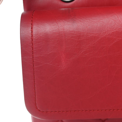 Chanel Aged Calfskin Quilted 2.55 Reissue 227 Flap Red 10 of 14