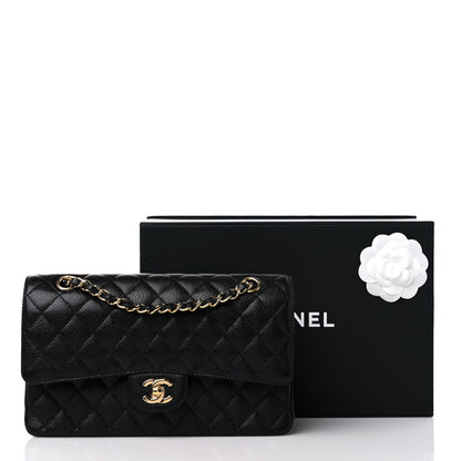 Chanel Caviar Quilted Medium Double Flap Black 10 of 10