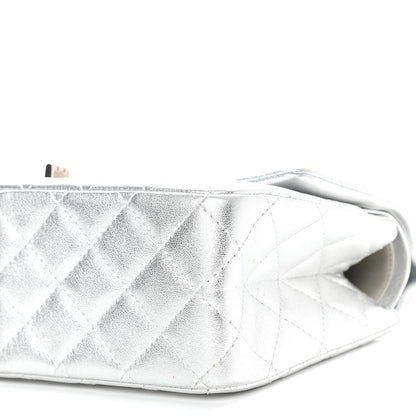 Chanel Metallic Lambskin Quilted 2.55 Reissue 226 Flap Silver 8 of 8