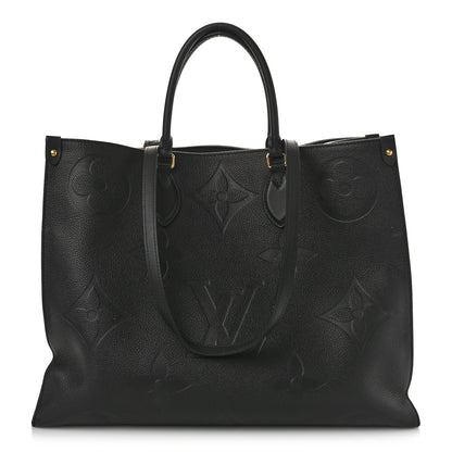 Louis Vuitton Empreinte Monogram Giant Onthego GM Black 1 of 8