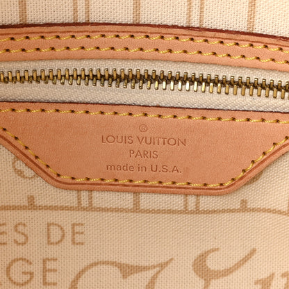 Louis Vuitton Damier Azur Neverfull PM 6 of 10