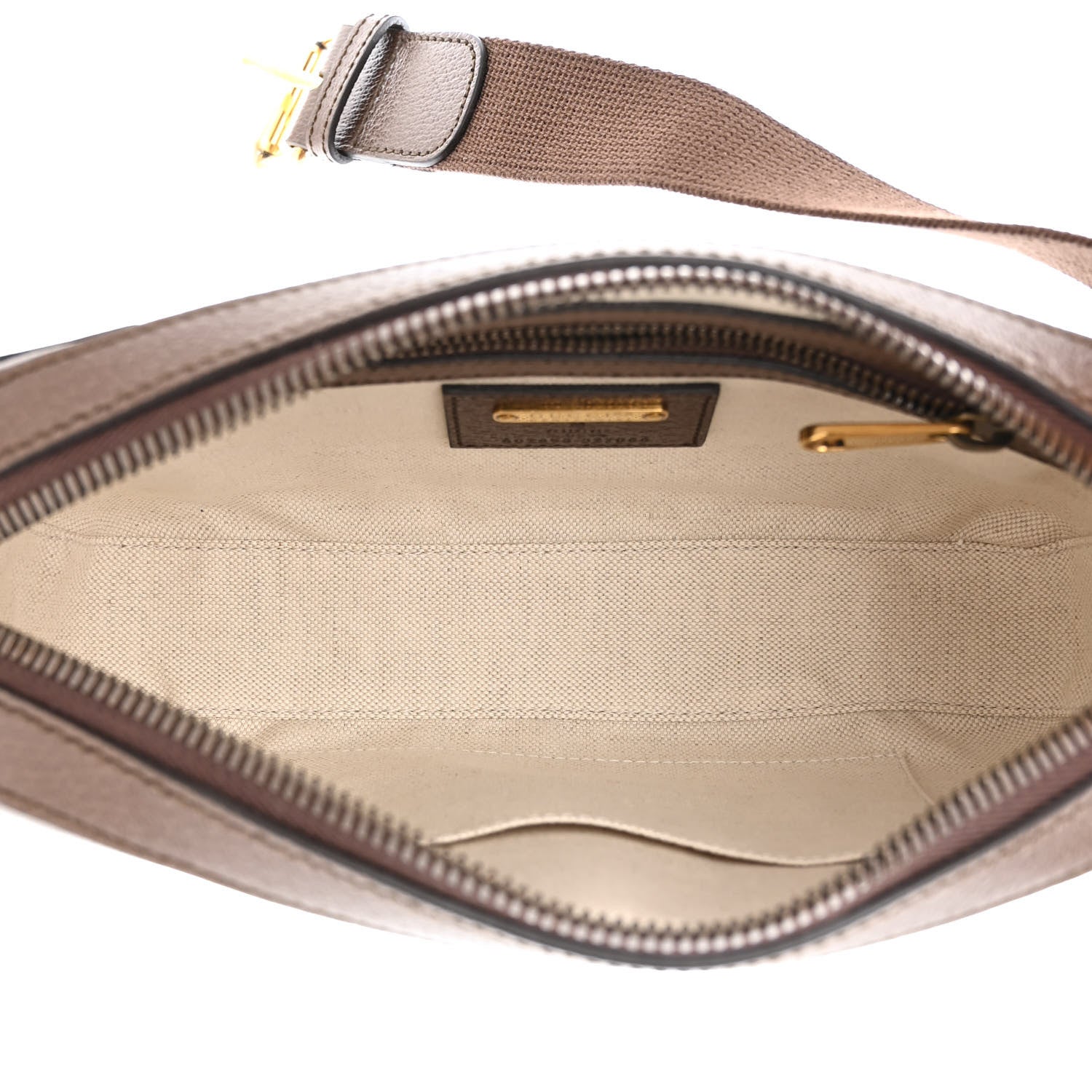 Gucci Textured Dollar Calfskin Gucci 100 Aria Belt Bag 80 32 New Acero Multicolor 5 of 12