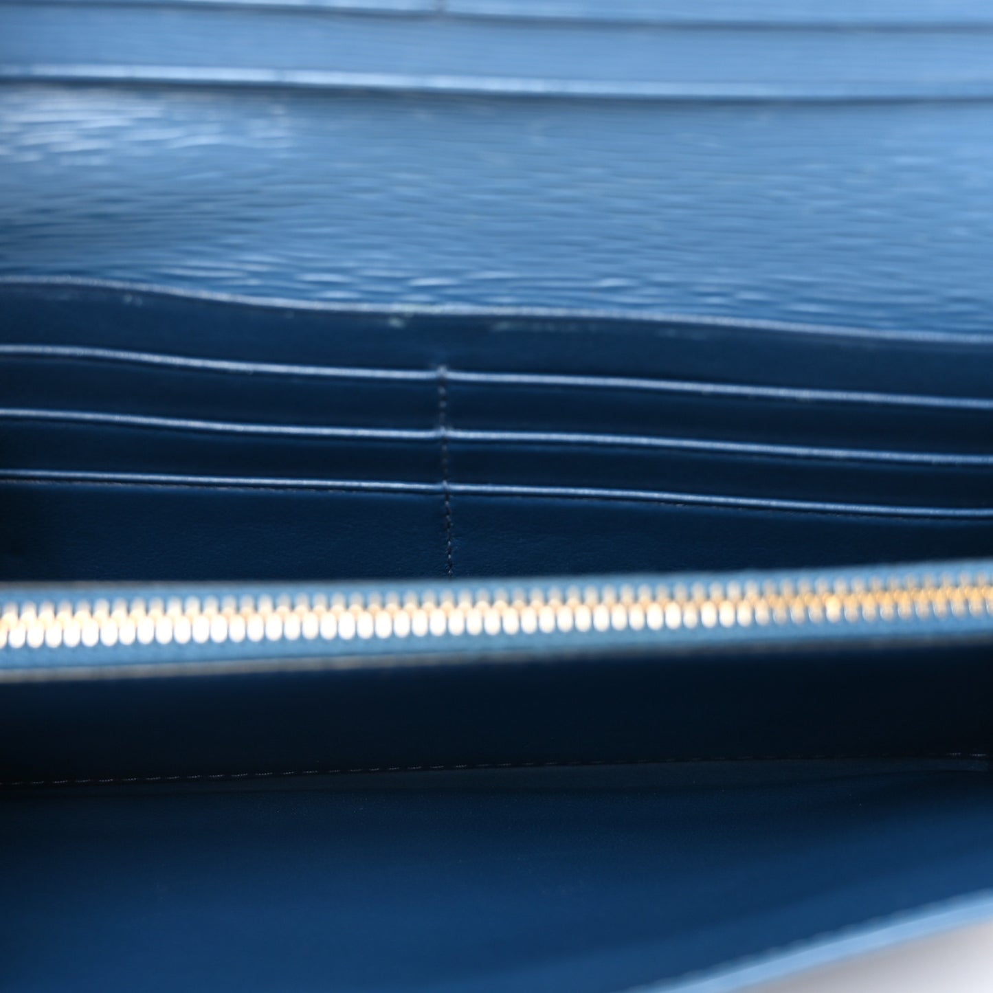 Vitello Move Continental Flap Wallet Cobalto