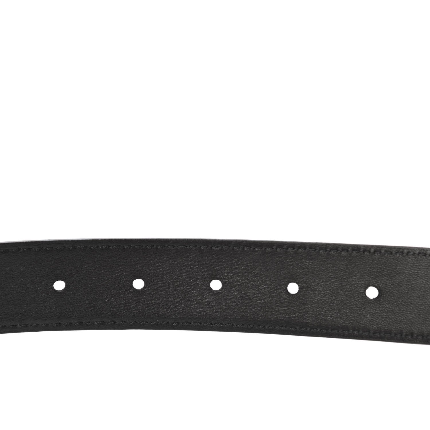Louis Vuitton Epi 30mm LV Twist Belt 85 34 Black 3 of 4
