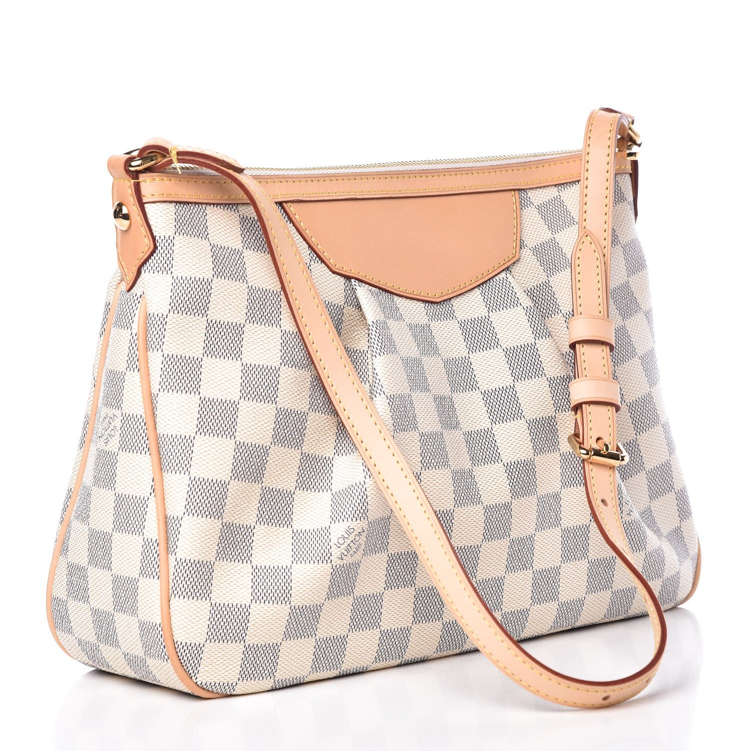 Louis Vuitton Damier Azur Siracusa PM 3 of 9