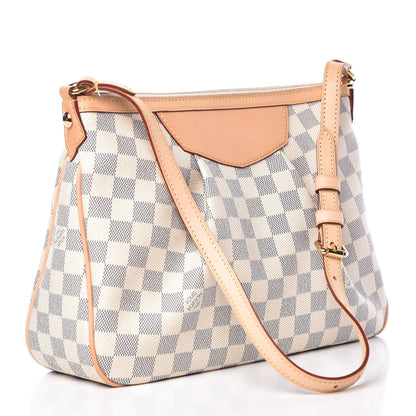 Louis Vuitton Damier Azur Siracusa PM 3 of 9