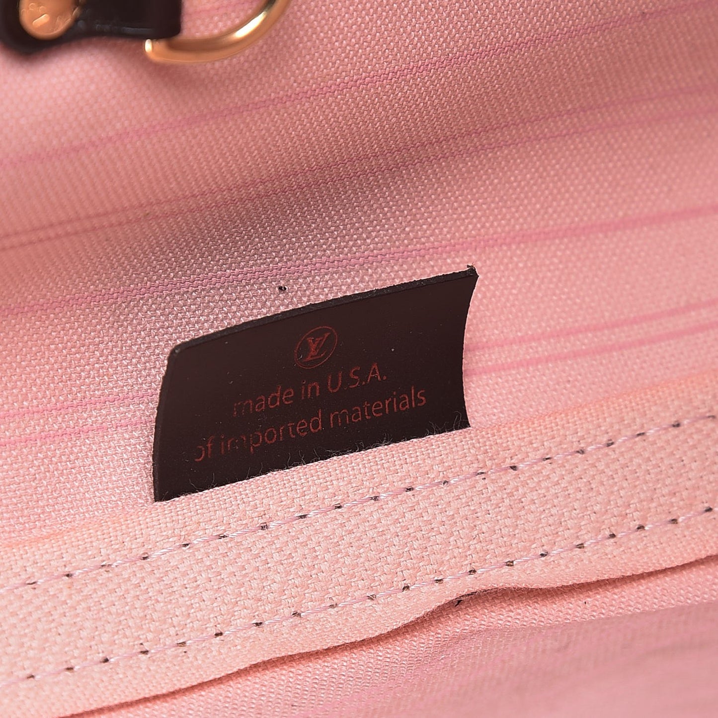Damier Ebene Neo Neverfull MM Rose Ballerine