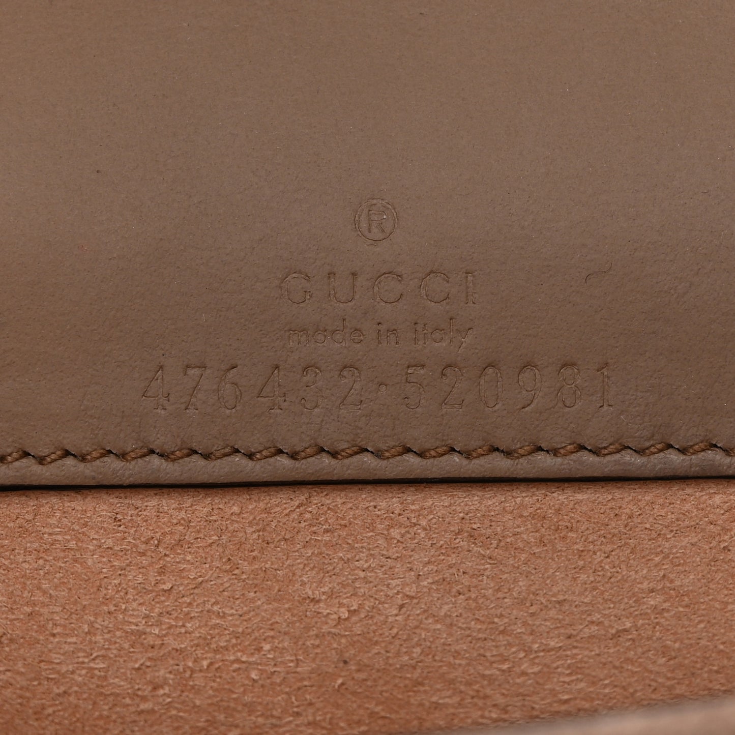 GG Supreme Monogram Super Mini Dionysus Shoulder Bag Taupe