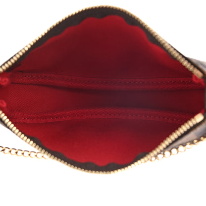 Louis Vuitton Damier Ebene Mini Pochette Accessories 5 of 7