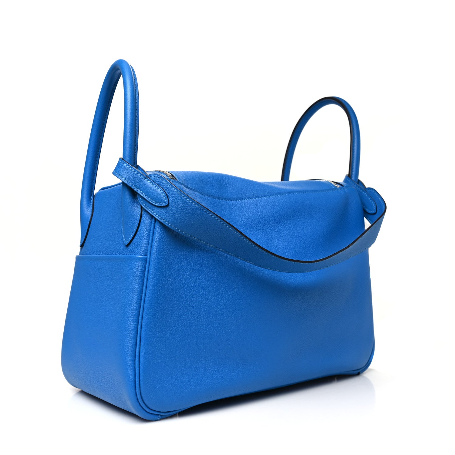 あおい Hermes Evercolor Lindy 30 Bleu Hydra 1737350 – FASHIONPHILE