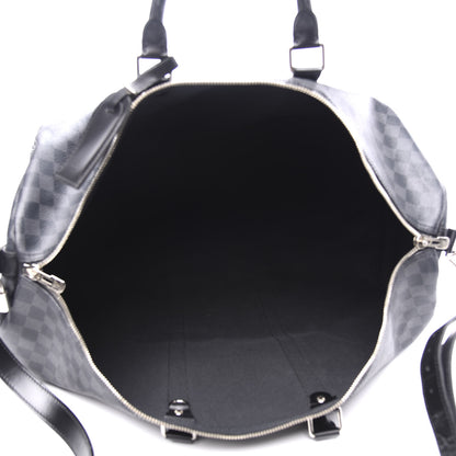 Louis Vuitton Damier Graphite Keepall Bandouliere 55 4 of 13