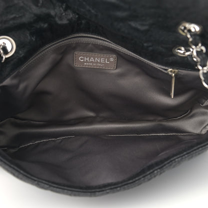 Chanel Coated Canvas Quilted Le Marais Flap Black 5 of 9